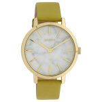 OOZOO Timepieces 38mm Yellow Leather Strap