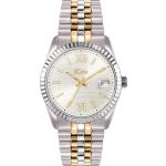 JCOU Queen's II Two Tone Stainless Steel Bracelet