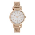 OOZOO Timepieces Rose Gold Stainless Steel Bracelet C10127