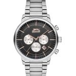 Ρολόι SLAZENGER με μαύρο χρώμα καντράν