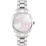 JCOU JU18007-1 Violet Silver Stainless Steel Bracelet