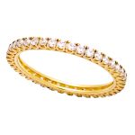 Χρυσό Δαχτυλίδι Κ14 "Eternity Ring"
