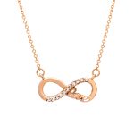 Κολιέ Κ14 "Eternal love Rose Gold"