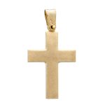 Cross Gold K9 double sided