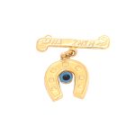 Amulet gold K9 petal