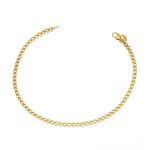 Gold Tennis Bracelet K9