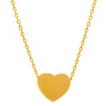 Χρυσό Κολιέ Κ9 Καρδιά