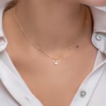 Gold necklace K9 crown - Image 2