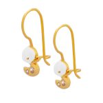 Παιδικά σκουλαρίκια χρυσά Κ9