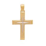 Χρυσός Ανδρικός Σταυρός Κ14