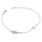 Βραχιόλι από Ασήμι 925 ΄΄Elegance of Feather'' - Image 2