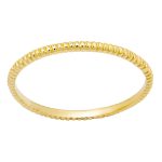 Χρυσό Δαχτυλίδι Κ9 ''Stripped Gold Ring''