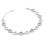 Ασημένιο Βραχιόλι 925 ''Mini Circles Bracelet"