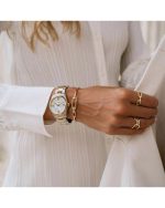 JCOU Emerald II Zircons Two Tone Stainless Steel Bracelet JU19061-5 - Image 2