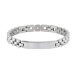 Αντρικό Βραχιόλι Stainless Steel Ταυτότητα