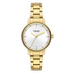 Breeze "Mystique" Gold Stainless Steel Bracelet Γυναικείο Ρολόι